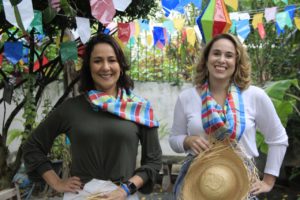 Luciana Félix e Eduarda Menelau - Foto: Angelica Souza