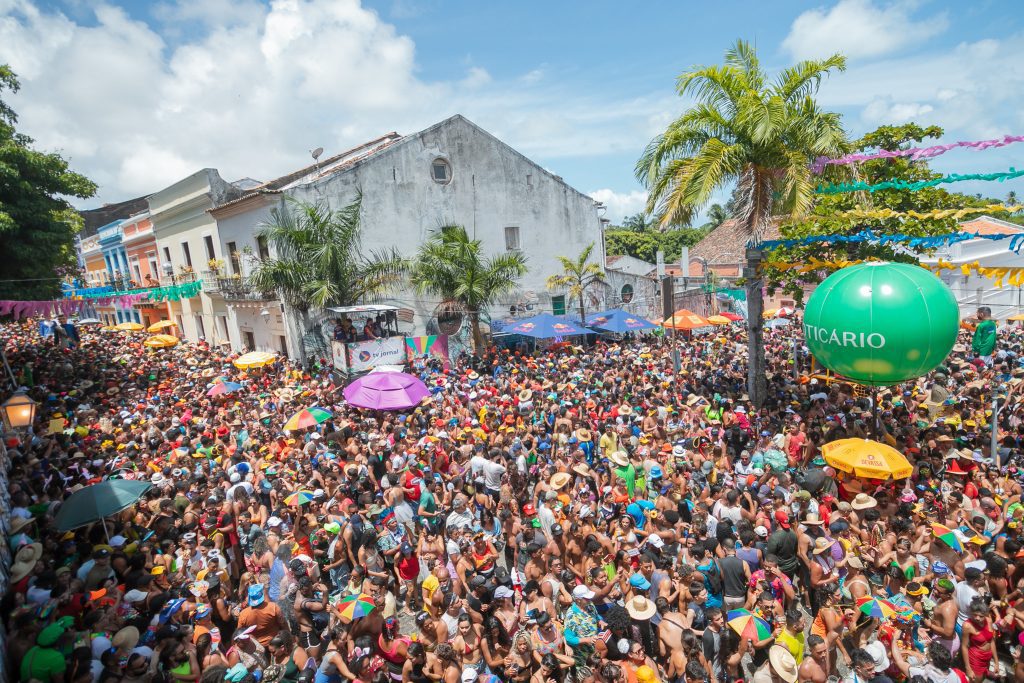 Mansão Olinda aporta no Carnaval de Olinda Foto: Arquimedes Santos / Prefeitura de Olinda