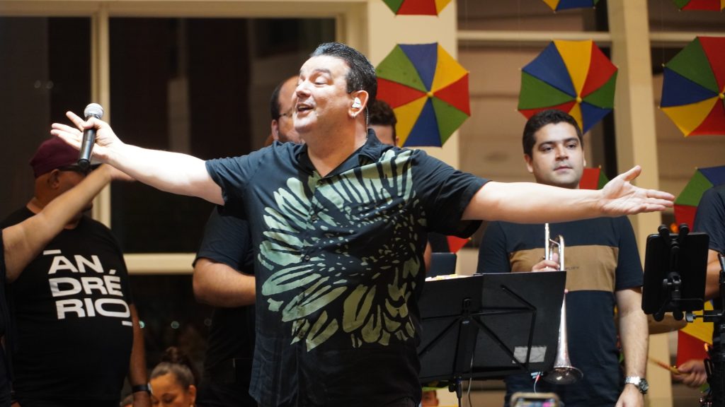 Andre Rio no Carnaval do RioMar Recife / Divulgação