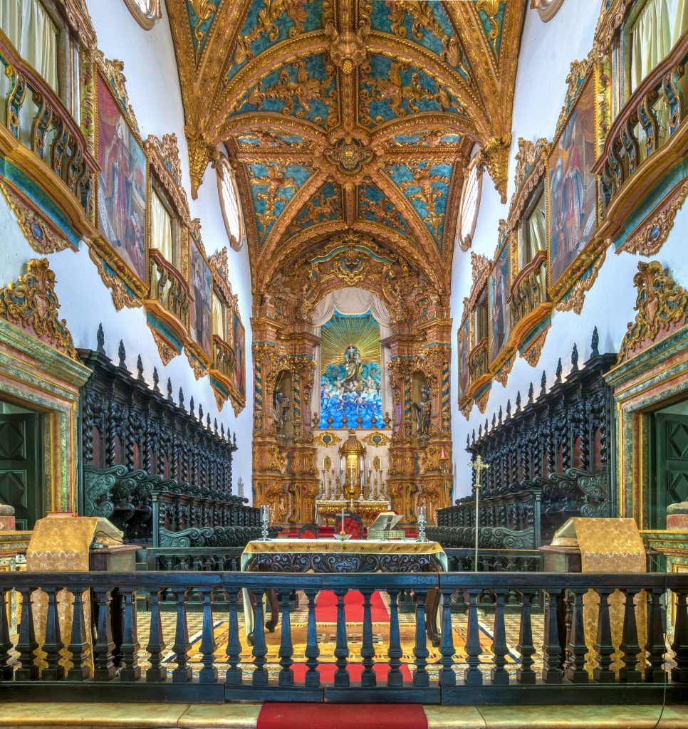 Altar mor da Basílica de Nossa Senhora Carmo - Foto: Wilfredor