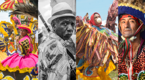 Foto de Claudia Dalla Nora presente na exposição “De Cambinda ao Maracatu: Na Mata tem Brinquedo”