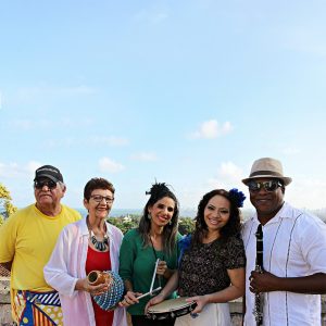 O grupo Pernambucaneando se apresenta no Paço do Frevo para comemorar marco de 1,5 milhão de visitantes | Foto: Divulgação